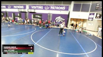 38 lbs Quarterfinal - Max Pitcher, Charger Wrestling Club vs Hudson Reeve, Fremont Wrestling Club