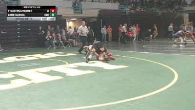 132 lbs Round Of 16 - Tyler Mcchesney, Lugoff-Elgin vs Zane Garcia, Northwestern