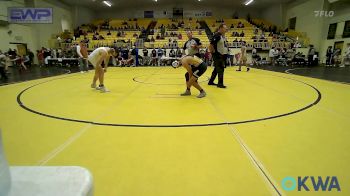 112-A lbs Consolation - Christopher Roberson, Jay vs Aiden Jalajel, Coweta JH