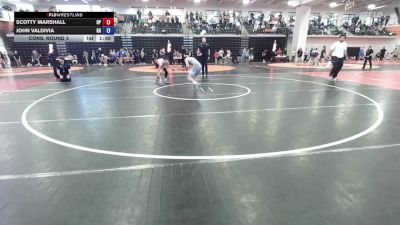 126 lbs Cons. Round 3 - Scotty Marshall, Oak Park vs John Valdivia, Greater Heights
