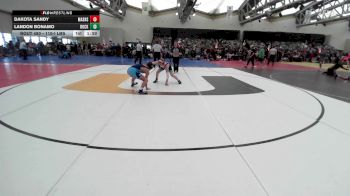 110-I lbs Round Of 32 - Dakota Sandy, Mat Assassins vs Landon Bonamo, Rocky Point