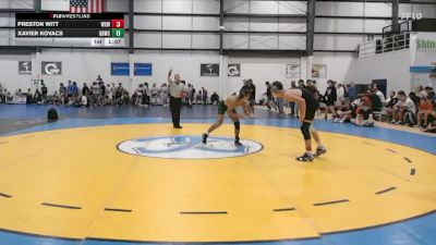 126 lbs 1 - Xavier Kovacs, GREAT BRIDGE WRESTLING CLUB vs Preston Witt, WAXHAW WRESTLING