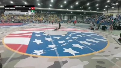 40 lbs Champ. Round 2 - Benjamin Salgado, Stanley Wrestling Club vs Krew Kafer, MATPAC Wrestling