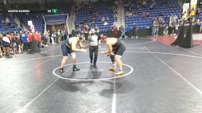 285 lbs Consi Of 32 #2 - Trayven Chen, North Andover vs Martin Barnes, Xaverian