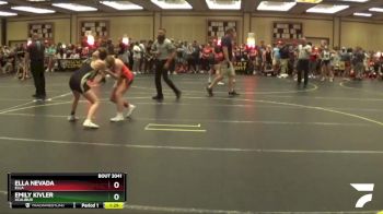 120 lbs Cons. Semi - Emily Kivler, Xcalibur vs Ella Nevada, Ella