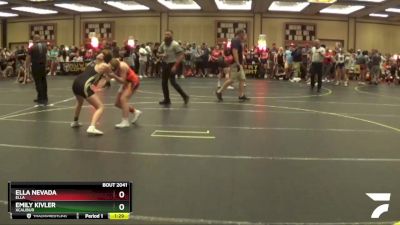 120 lbs Cons. Semi - Emily Kivler, Xcalibur vs Ella Nevada, Ella