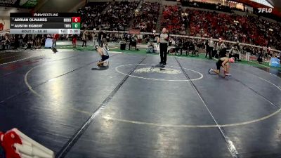 5A 98 lbs Champ. Round 1 - Adrian Olivares, Mountain Home vs Austin Egbert, Twin Falls
