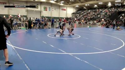 78-86 lbs 5th Place Match - Piper Gengler, Wrestling With Character vs Clara Miller, Aurora Huskies Wrestling