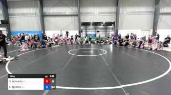 52 kg Semifinal - Havana Acevedo, Jersey United Purple vs Abby Naddeo, Jersey United Pink