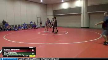 145 lbs Round 6 (10 Team) - Carlee Morrison, Brutal Beauties vs Grace Britten, Beauty And The Creason Iowa