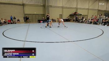 100 lbs Semis & 3rd Wb (16 Team) - Mia Skinner, Ohio Blue vs Jennifer Verdin, North Dakota