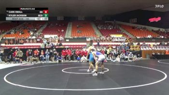190 lbs Semifinal - Cade Small, Chanute Hs vs Kyler Jackson, Holton Hs
