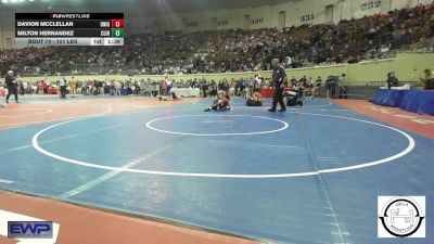 101 lbs Round Of 64 - Davion McClellan, Union JH vs Milton Hernandez, Clinton, Ok