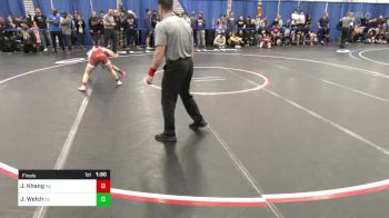 100 lbs Final - Jeulenea Khang, NC vs June Welch, SC