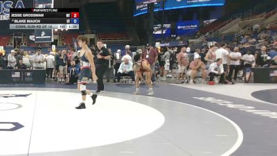 120 lbs Cons. Sub-rd Of 16 - Jesse Grossman, Montana vs Blake Mauch, Utah