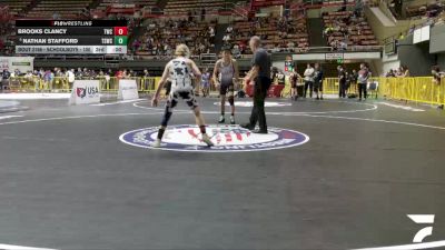 Schoolboys - 105 lbs Quarters - William Kehl, Chester Wrestling Club vs Alexander Ortiz, Team Selma Wrestling Club