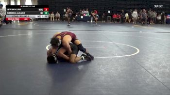 141 lbs Cons. Round 5 - Arturo Alfaro, Moorpark College vs Levi Waller, Mt. San Antonio College