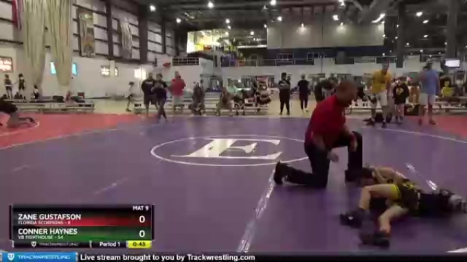 55 lbs Champ. Round 2 - Conner Haynes, VB Fighthouse vs Zane Gustafson ...