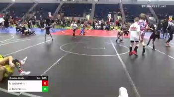 55 lbs Quarterfinal - Aiden Lazcano, Tuff Kidz vs Jett Ramirez, Grind House WC