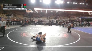 157 3A Cons. Round 3 - Tyler Gray, Wellington Community Hs vs Bryson Thompson, Winter Haven