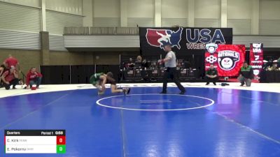 12U Boys - 92 lbs Quarters - Edward Pokorny, Ohio vs Carson Kirk, Pennsylvania