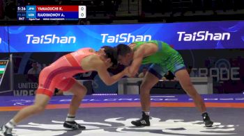 65 kg 1/8 Final - Kaiki Yamaguchi, Japan vs Abbos Rakhmonov, Uzbekistan