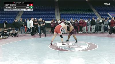 285 lbs 3rd Place - Scott Santos, Melrose vs Atilio Colon, Lowell