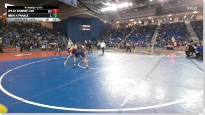 175 lbs Cons. Round 3 - Izaac Robertucci, Calvert Hall College vs Brock Frable, Southern Lehigh