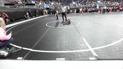 37.4-40.4 lbs Consolation - McKenna Weckman, King Select vs Piper Baumann, Excelsior Springs Youth Wrestling Club