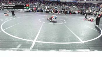 92 lbs Consi Of 4 - Bearett Bowin, SEK Elite vs Colt Findley, Victory