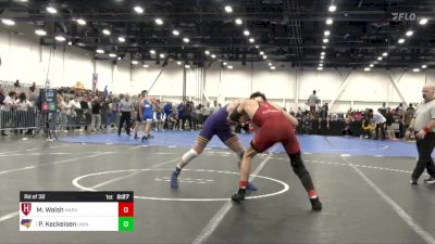 184 lbs Rd Of 32 - Matthew Walsh, Harvard vs Parker Keckeisen, Northern Iowa