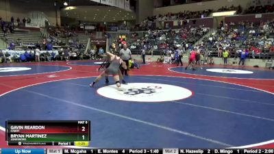 6A 215 lbs Semifinal - Gavin Reardon, Cabot vs Bryan Martinez, Jonesboro