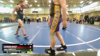 130-135 lbs Round 1 - Cameron Moats, Apache Wrestling Club vs Fred Sheets Iv, Pleasant Hill Youth Wrestling