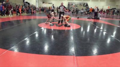 100 lbs 3rd Place Match - Carter Goodman, Menomonie Wrestling Club vs Isaiah Eide, PINnacle Wrestling