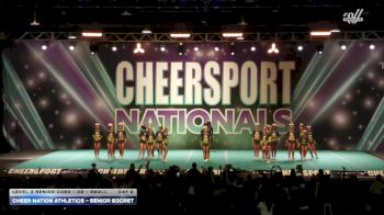 Cheer Nation Athletics - Senior S3cret [2026 L3 Senior Coed - D2 - Small Day 2] 2026 CHEERSPORT National All Star Cheerleading Championship