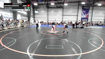 160 lbs Rr Rnd 2 - Matthew Anderson, Triumph Black vs Joe Baker, Doughboy Black