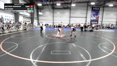 160 lbs Rr Rnd 2 - Matthew Anderson, Triumph Black vs Joe Baker, Doughboy Black