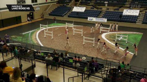 Lake Ridge HS "Mansfield TX" at 2026 WGI Guard Mansfield Regional+
