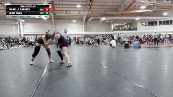 155 lbs Cons. Round 7 - Isabelle Barkley, Oak Hills High School vs Lexie Riley, Olentangy Orange