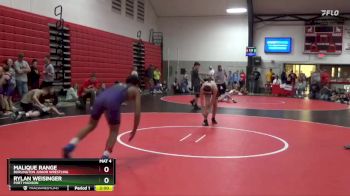 Semifinal - Malique Range, Burlington Junior Wrestling vs Rylan Weisinger, Fort Madison