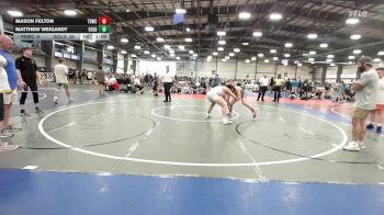 142 lbs Rr Rnd 2 - Mason Felton, TDWC Maniacs Orange - MS vs Matthew Weigandt, Gold Standard Wrestling - MS