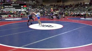 5A 113 lbs Quarterfinal - Landon Herman, Lakeside vs Malik Talley, Greenbrier