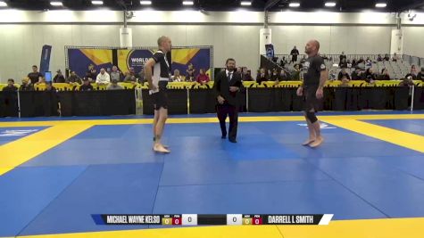 Darrell L Smith vs Michael Wayne Kelso 2024 World IBJJF Jiu-Jitsu No-Gi Championship