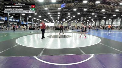106 lbs Consi Of 128 #2 - Dominick Lombardi, NJ vs Jackson Levendusky, TN