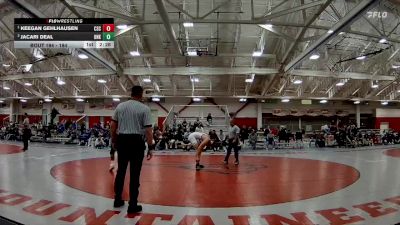 184 lbs 1st Place Match - Keegan Gehlhausen, Chadron State vs Jacari Deal, Nebraska-Kearney
