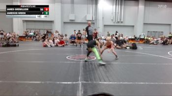 56 lbs Round 6 (8 Team) - James Gremillion, Team Mat Clash vs Jameson Green, Pedraza