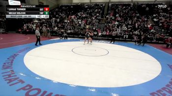 4A 190 lbs 3rd Place Match - Lukas Turner, Uintah vs Micah Wilcox, Timpanogos