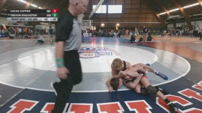 120 lbs Round Of 32 - Lucas Copper, Smitty's Barn vs Trevor Eggleston, Journeymen
