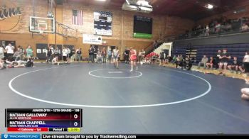 138 lbs Cons. Round 3 - Nathan Galloway, All In Wrestling vs Nathan Chappell, Hawk Wrestling Club
