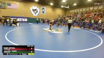 120 lbs Cons. Round 4 - Ruby Ortega, Centennial vs Danyell Jones, Stockdale